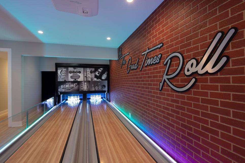 HGTV Rock the Block – Home Bowling Alley