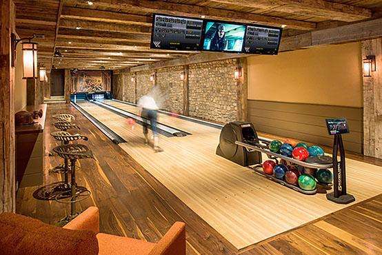 Man cave ideas, Bowling alley